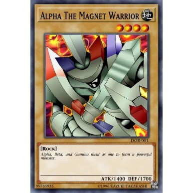 Alpha The Magnet Warrior