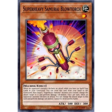 Samurai Superpesante Fiamma Ossidrica