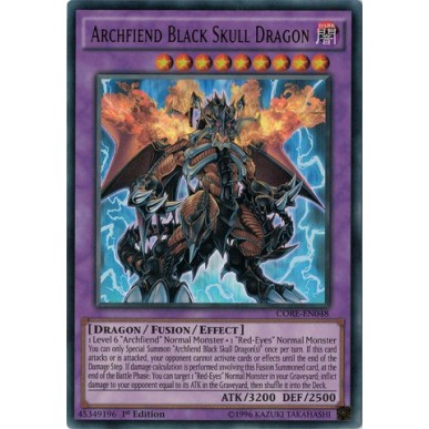 Archfiend Black Skull Dragon (V.1 -...