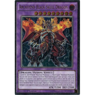 Archfiend Black Skull Dragon (V.2 -...