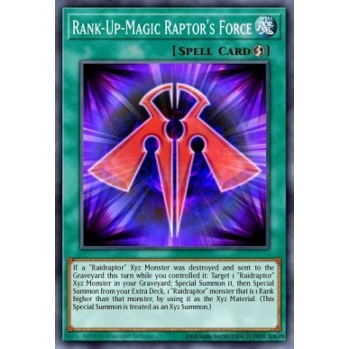 Rank-Up-Magic Raptor's Force