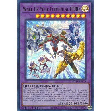 Wake Up Your Elemental HERO (V.1 -...