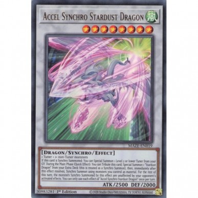 Accel Synchro Stardust Dragon (V.1 -...