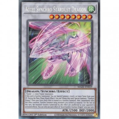 Accel Synchro Stardust Dragon (V.2 -...