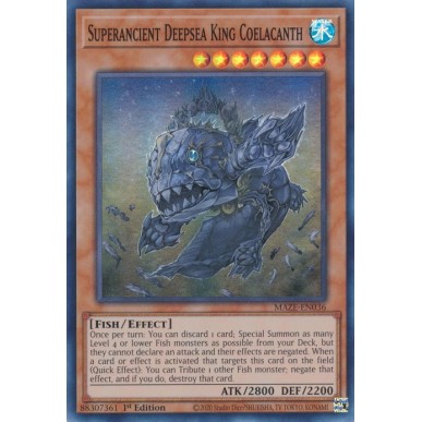 Superancient Deepsea King Coelacanth