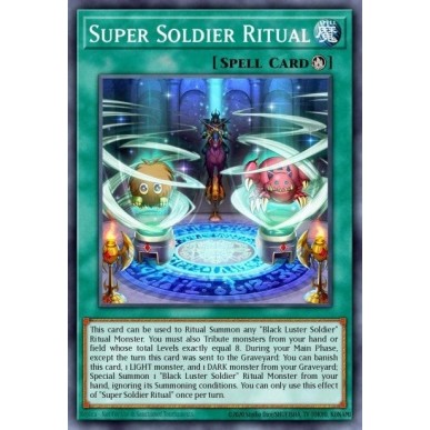 Super Soldier Ritual