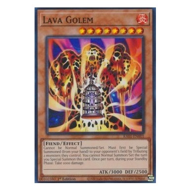 Golem di Lava (V.1 - Super Rare)
