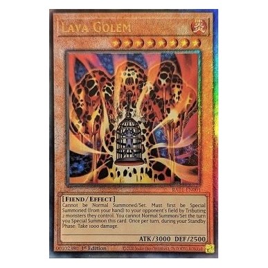 Golem di Lava (V.7 - Ultimate Rare)
