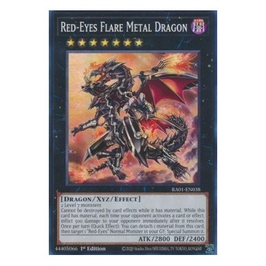 Drago Metallico Fiamma Occhi Rossi...