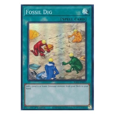 Fossil Dig (V.1 - Super Rare)