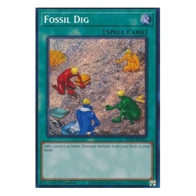 Fossil Dig (V.3 - Secret Rare)