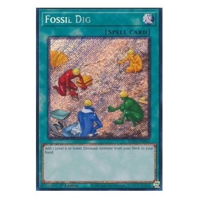 Fossil Dig (V.4 - Platinum Secret Rare)