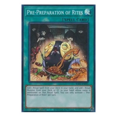 Pre-Preparation of Rites (V.1 - Super...