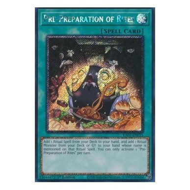 Pre-Preparation of Rites (V.4 -...