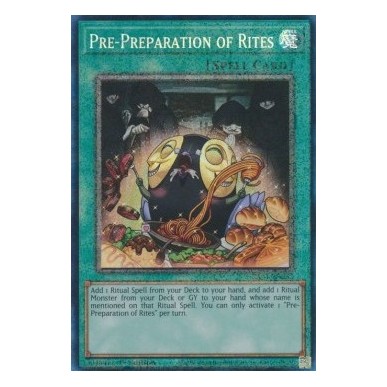 Pre-Preparation of Rites (V.6 -...