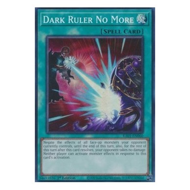 Dark Ruler No More (V.1 - Super Rare)