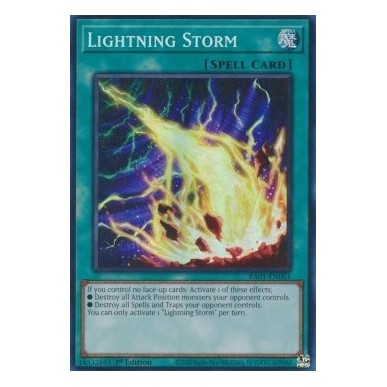 Lightning Storm (V.1 - Super Rare)