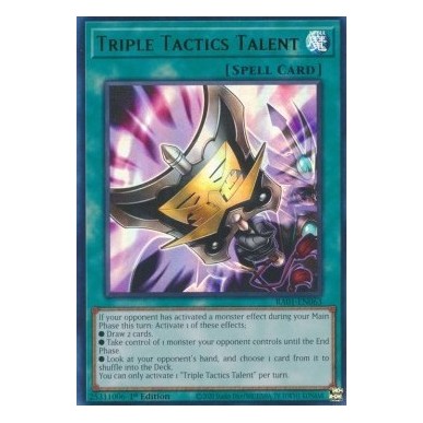 Triple Tactics Talent (V.2 - Ultra Rare)