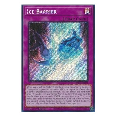 Ice Barrier (V.4 - Platinum Secret Rare)