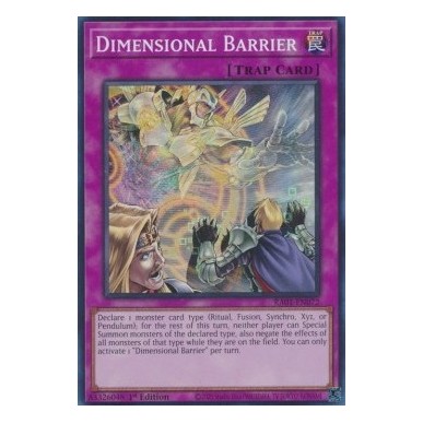 Dimensional Barrier (V.1 - Super Rare)