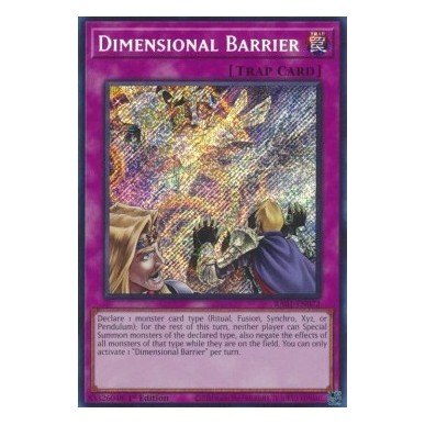 Dimensional Barrier (V.3 - Secret Rare)