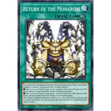 Return of the Monarchs
