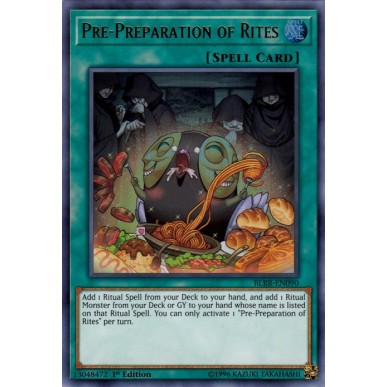 Pre-Preparazione dei Riti