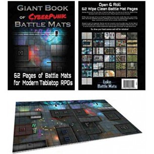 Giant Book of Cyberpunk Battle Mats 2