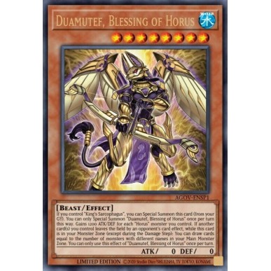 Duamutef, Benedizione di Horus (V.2 -...