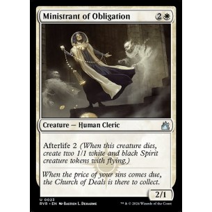 Ministrant of Obligation