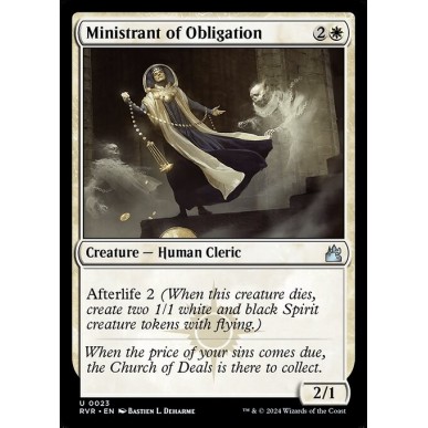 Ministrant of Obligation