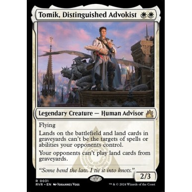 Tomik, Distinguished Advokist