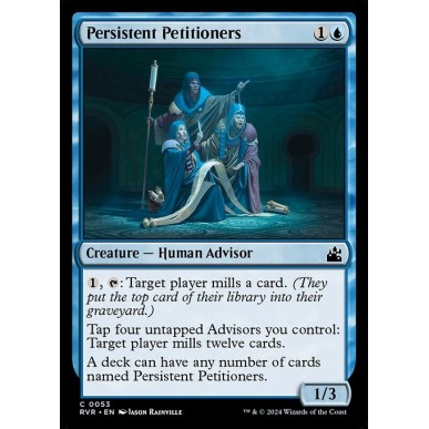 Persistent Petitioners