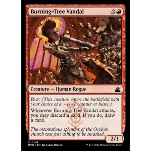 Burning-Tree Vandal