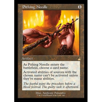 Pithing Needle