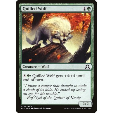 Quilled Wolf