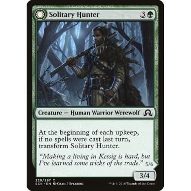 Solitary Hunter // One of the Pack