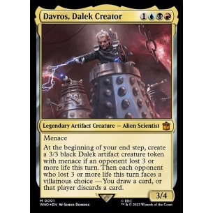 Davros, Dalek Creator