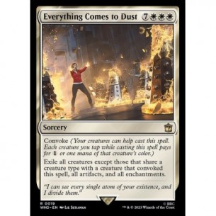Everything Comes to Dust