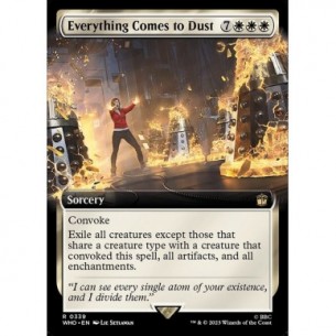 Everything Comes to Dust