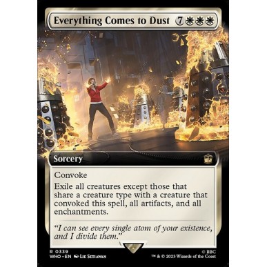 Everything Comes to Dust