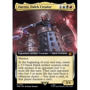 Davros, Dalek Creator
