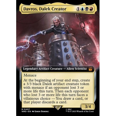 Davros, Dalek Creator