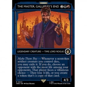 The Master, Gallifrey's End
