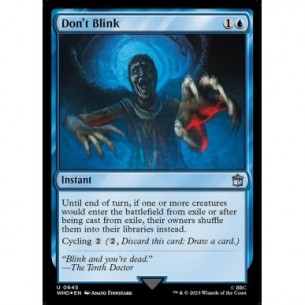 Don't Blink