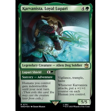 Karvanista, Loyal Lupari // Lupari...