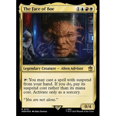 The Face of Boe