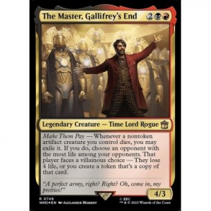 The Master, Gallifrey's End