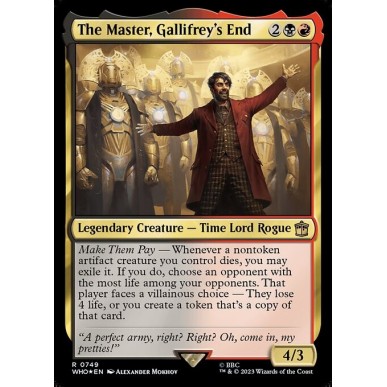 The Master, Gallifrey's End