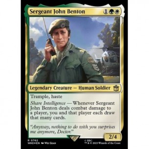 Sergeant John Benton